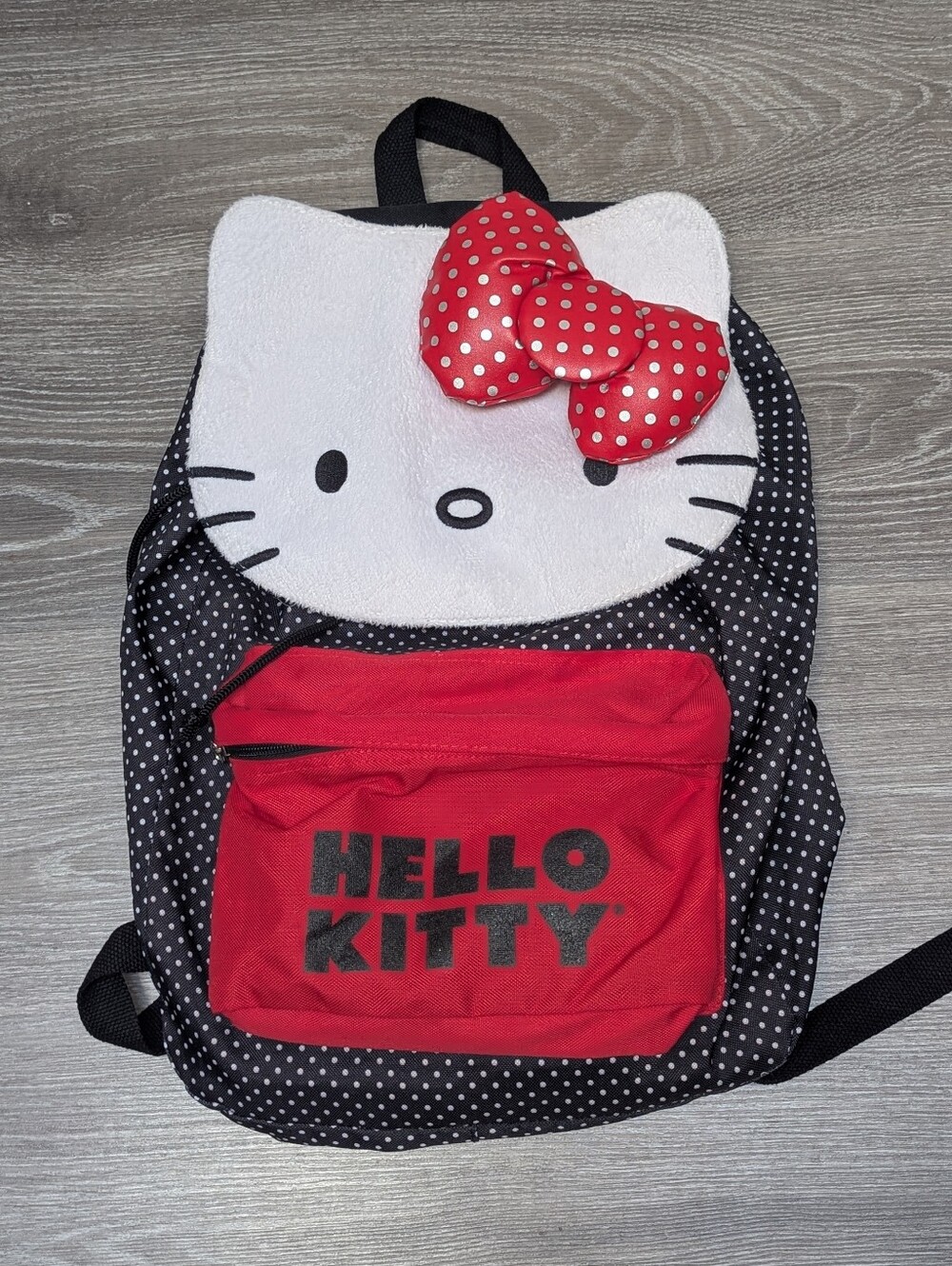 LOUNGFLY X HELLO KITTY | large polka dot backpack